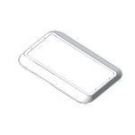 LED-Reflektilo por LED Strata Lumo-Lampo Kit PC-Reflektilo Aluminia malpeza ŝelo kaj loĝejo